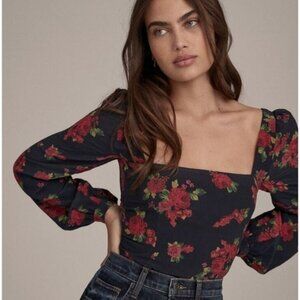 Favorite Daughter Floral Blouse Small